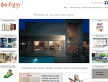 Tablet Screenshot of eformdesign.it
